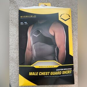 NWT EvoShield custom-molding chest protector and shirt (AS)